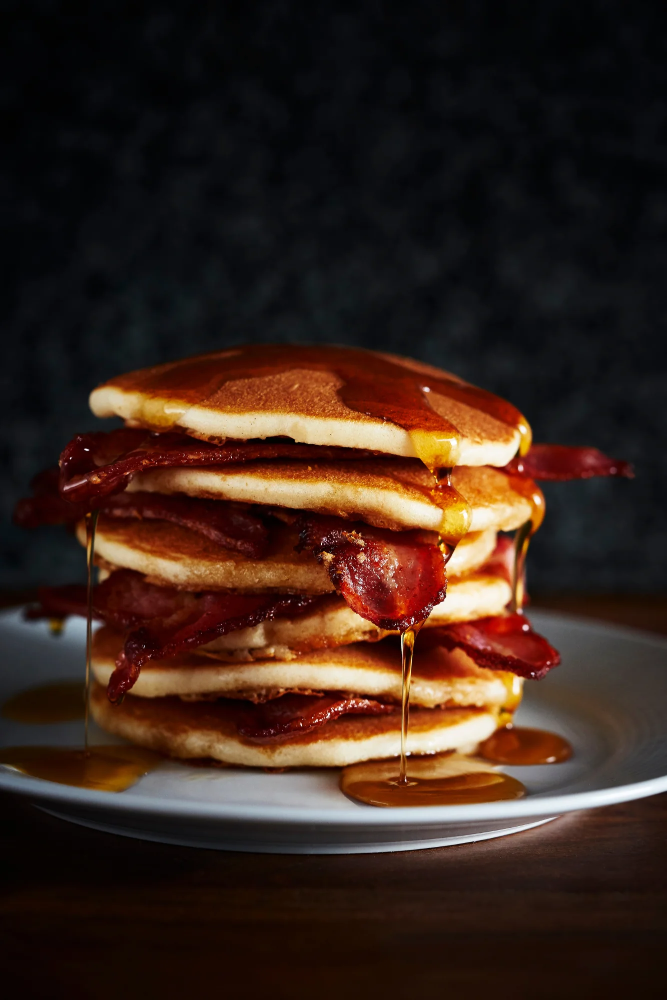 Pancakes with Bacon